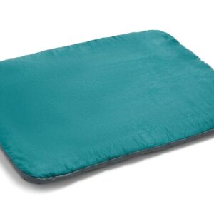 Ruffwear, Mt. Bachelor Pad Portable Dog Bed for Camping, Travel, and Everyday, Tumalo Teal, Medium