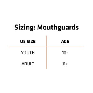 Under Armour Mouth Guard for Braces, Sports Mouthguard for Football, Lacrosse, Hockey, Basketball, Strapless, Youth & Adult, Youth,