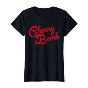 Cherry Bomb Retro Vintage Style Cute Graphic T-Shirt