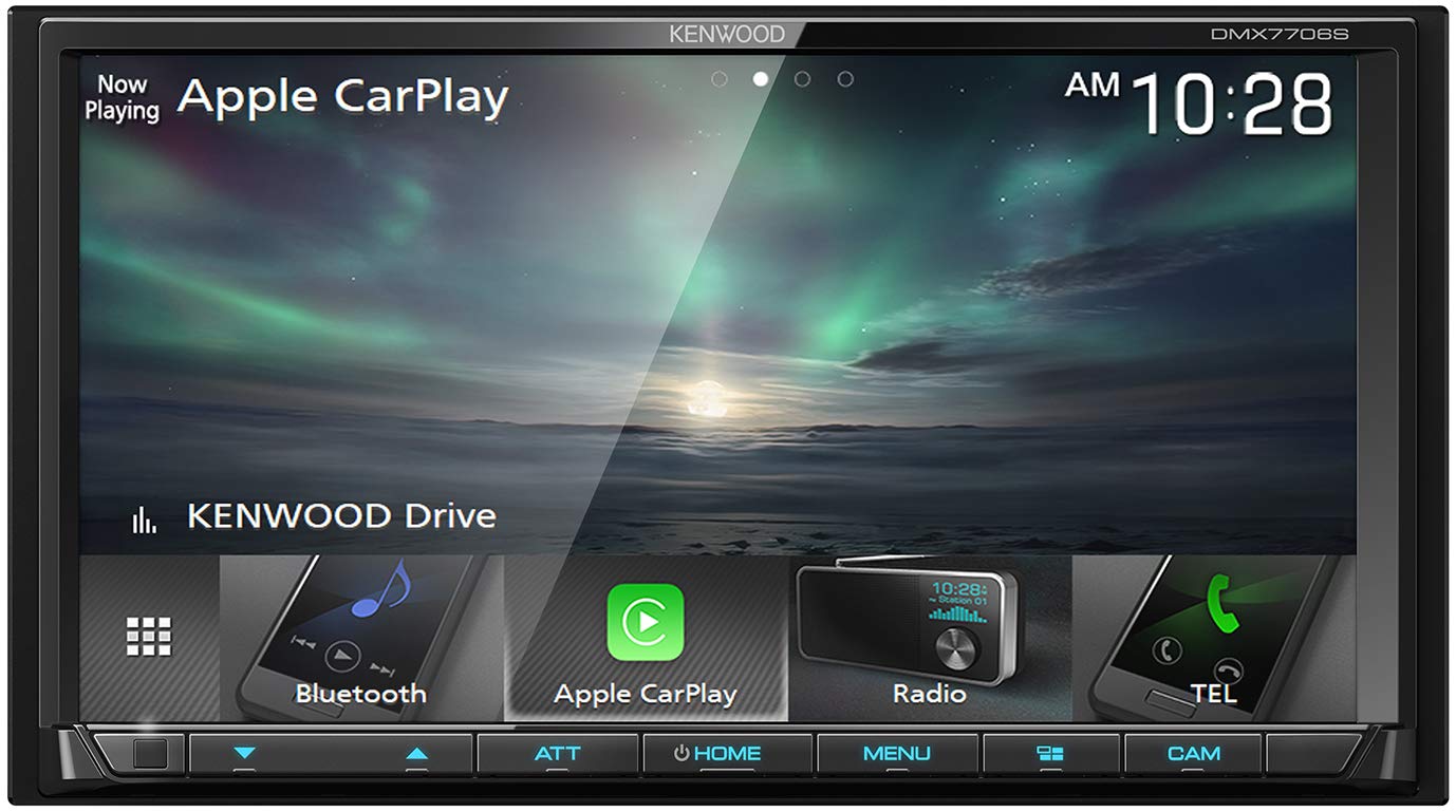 Kenwood 7" Digital Media Receiver with Apple CarPlay and Android Auto