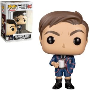 funko pop pop! tv: umbrella academy - number five (styles may very), multicolor, one size
