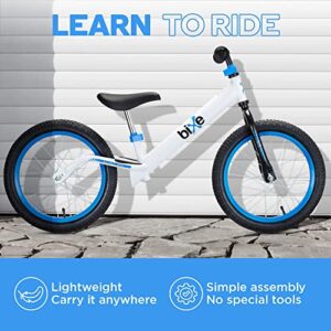 Bixe Balance Bike: for Big Kids Aged 4, 5, 6, 7, 8 and 9 Years Old - No Pedal Sport Training Bicycle | 16inch Wheel