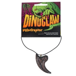 Mid-Land Scientific adults Velociraptor Dinosaur Claw Pendant Necklace (344-2)