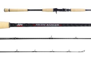 jigging world night ranger nano carbon rod (7' heavy 20-40lb 2-6oz casting)