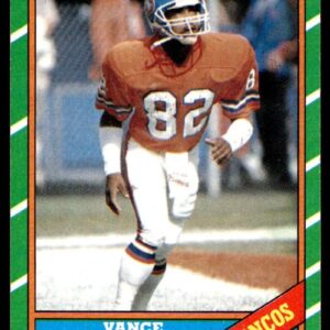 1986 Topps #116 Vance Johnson Broncos NFL Football Card (RC - Rookie Card) NM-MT