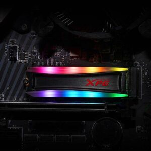 XPG S40G 1TB RGB 3D NAND PCIe Gen3x4 NVMe 1.3 M.2 2280 Internal SSD (AS40G-1TT-C)