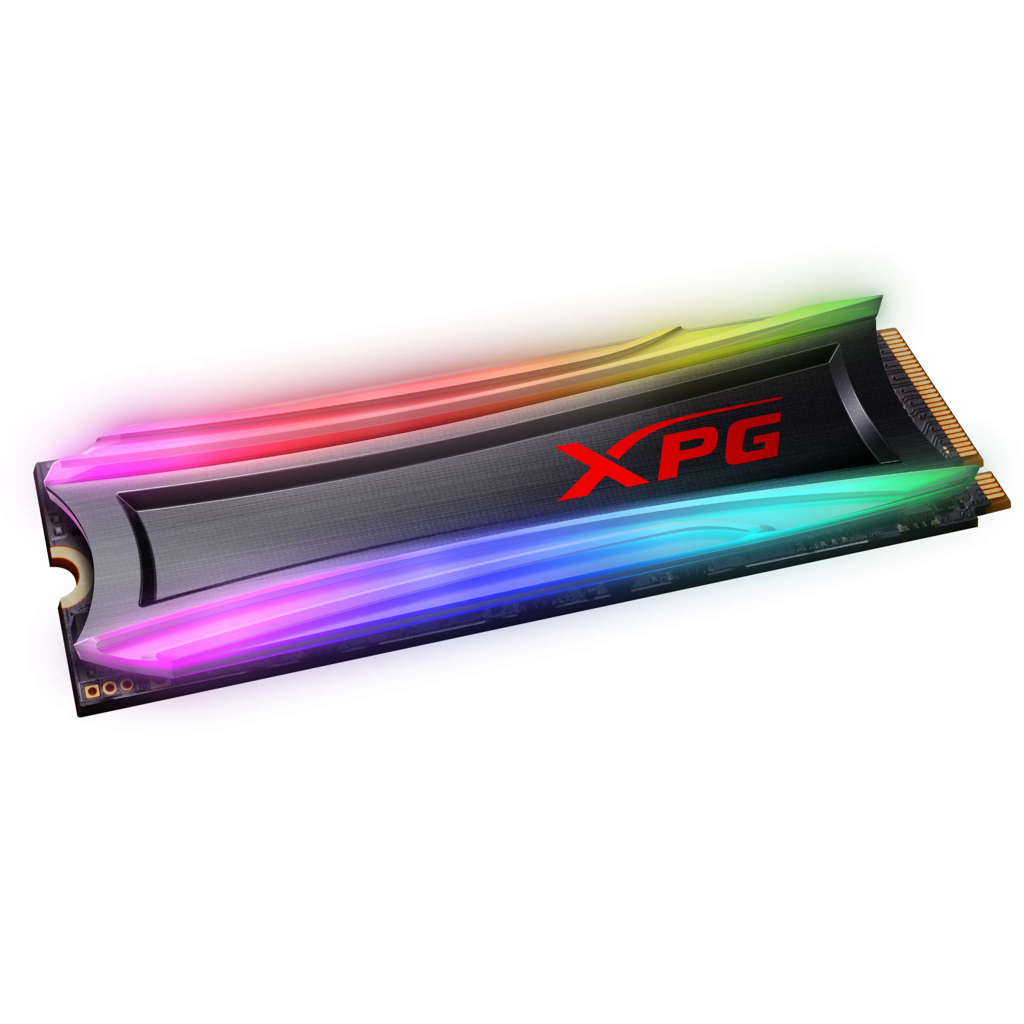 XPG S40G 1TB RGB 3D NAND PCIe Gen3x4 NVMe 1.3 M.2 2280 Internal SSD (AS40G-1TT-C)