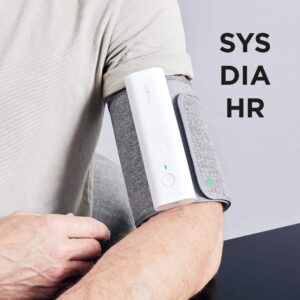 Withings BPM Connect - Digital Blood Pressure Cuff & Heart Rate Monitor - Blood Pressure Machine Arm Cuff, FDA Cleared, FSA/HSA Eligible, IOS & Android