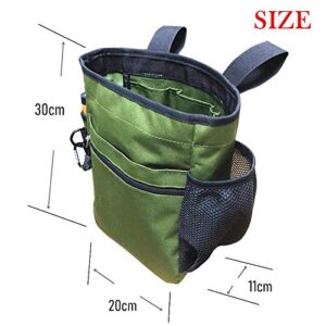 Pointer Metal Detector Find Bag Detecting Digger Tools Bag Waist Pack Pouch for PinPointer Garrett Xp ProPointer (Green)