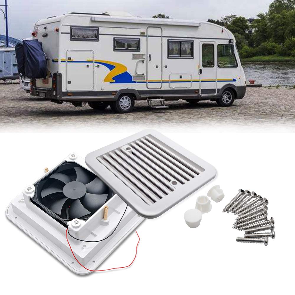 MASO 12V Cooling Exhaust Fan Air Vent Ventilation for Motorhome RV Caravan - Strong Wind Type