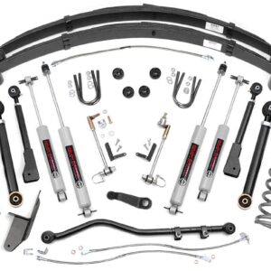 Rough Country X-Series 4.5" Lift Kit for 1984-2001 Jeep Cherokee XJ 4WD - 63330