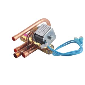 Fdit Air Conditioning Four-way Reversing Valve Copper Refrigeration Service Maintenance Accessory (1P)