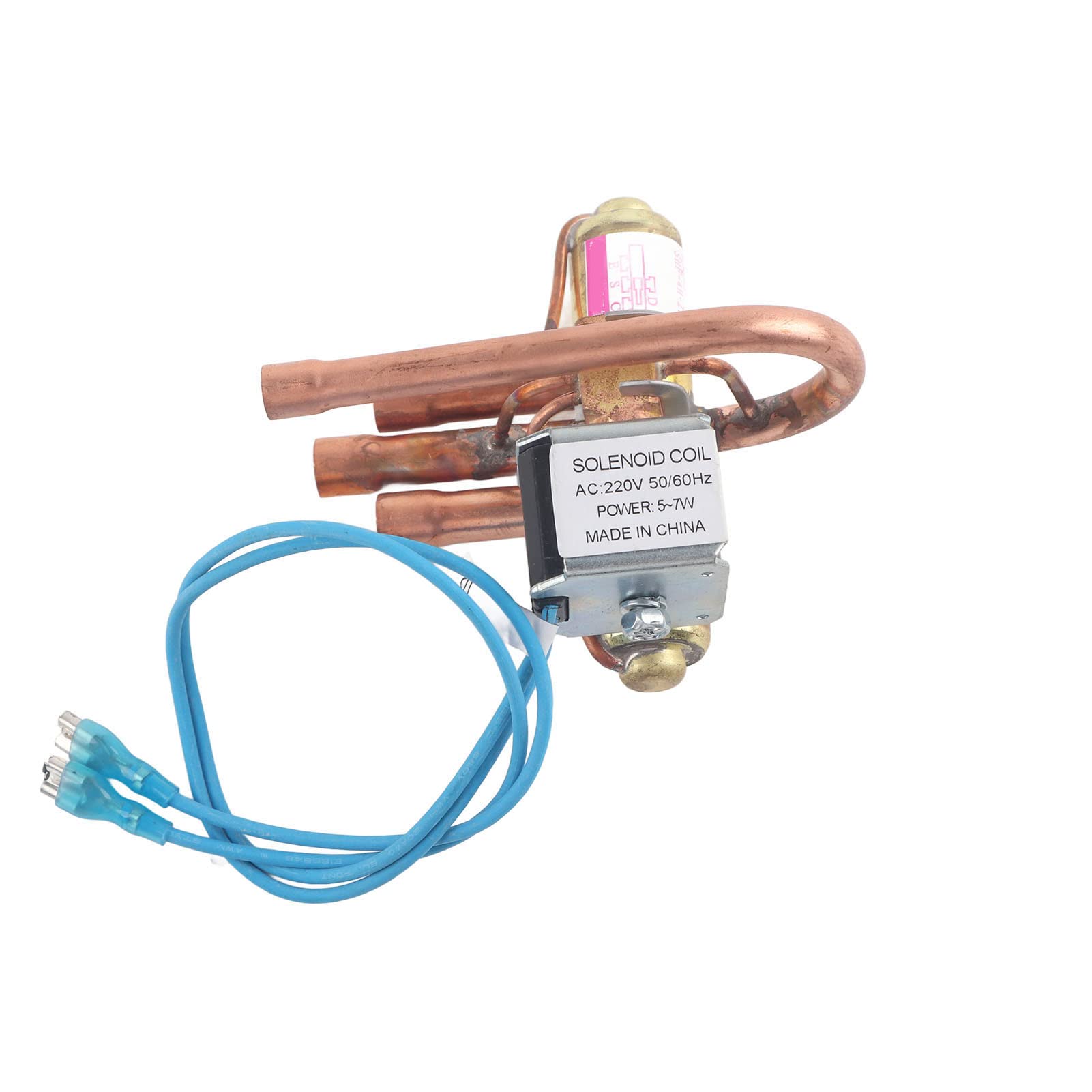 Fdit Air Conditioning Four-way Reversing Valve Copper Refrigeration Service Maintenance Accessory (1P)