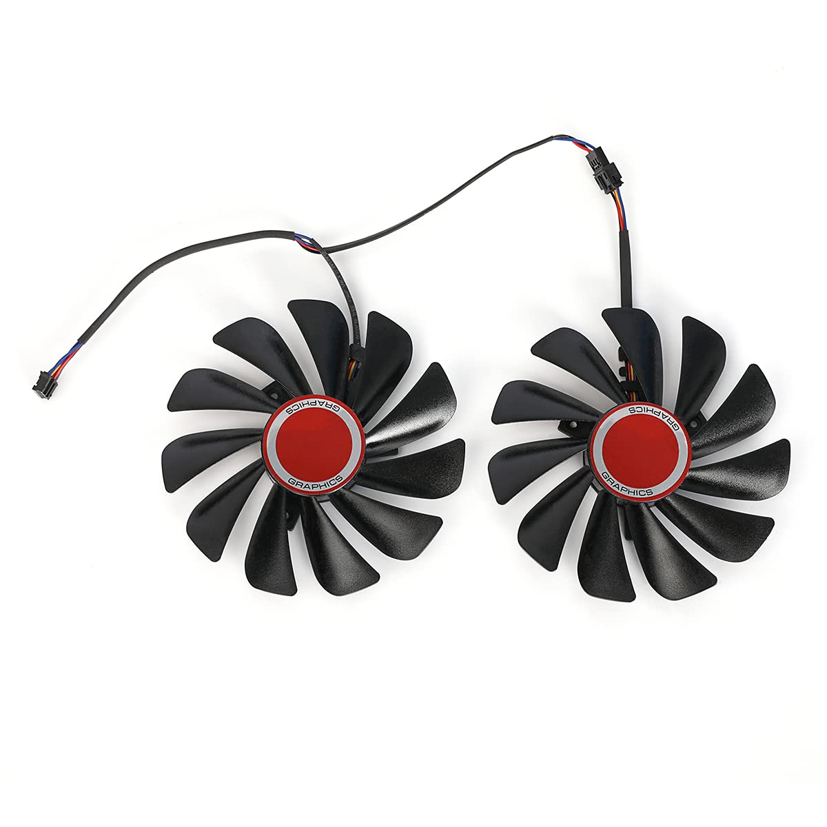 InRobert FDC10U12S9-C 95mm Video Card Cooler Fan Replacement for XFX RX 590 Fatboy,RX 580 GTS Graphic Card