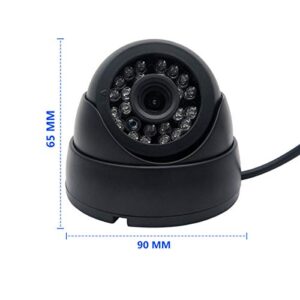 Universel MASO Front View Camera for Car Bus Truck Trailers Caravan Camper Heavy Reverse Black 4 PIN 9V-36V