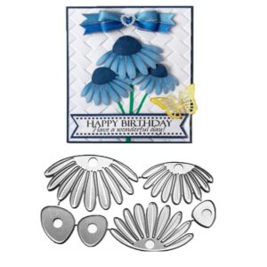 daisy flower metal cutting dies alinacrafts scrapbooking card making die cuts thanksgiving christmas craft dies (#10)