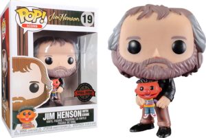 pop! exclusive jim henson with ernie - funko icons