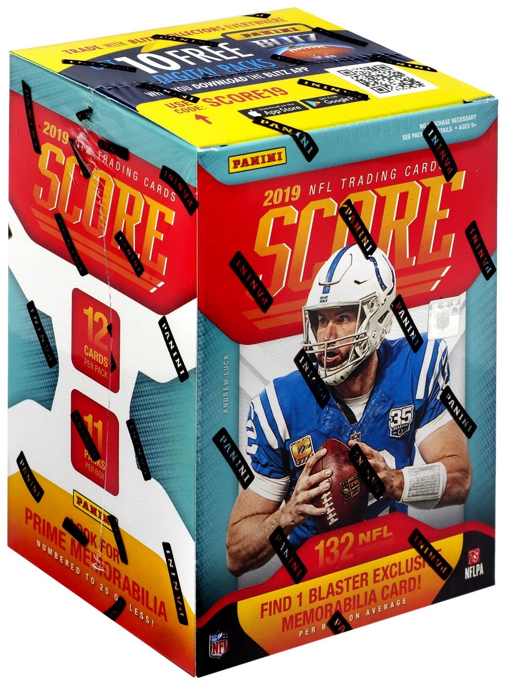 Score 2019 Football Cards Blaster Box - 132 Cards!