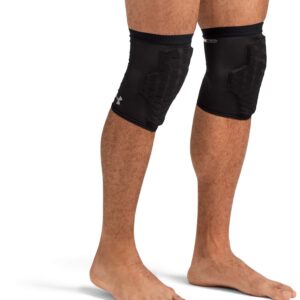 Under Armour Pro Hex Padded Knee Sleeves for Football, Basketball, Volleyball and More, Youth & Adult Sizes, Sold as Pair