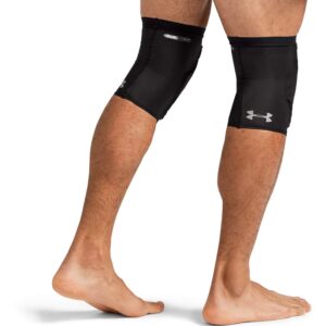 Under Armour Pro Hex Padded Knee Sleeves for Football, Basketball, Volleyball and More, Youth & Adult Sizes, Sold as Pair