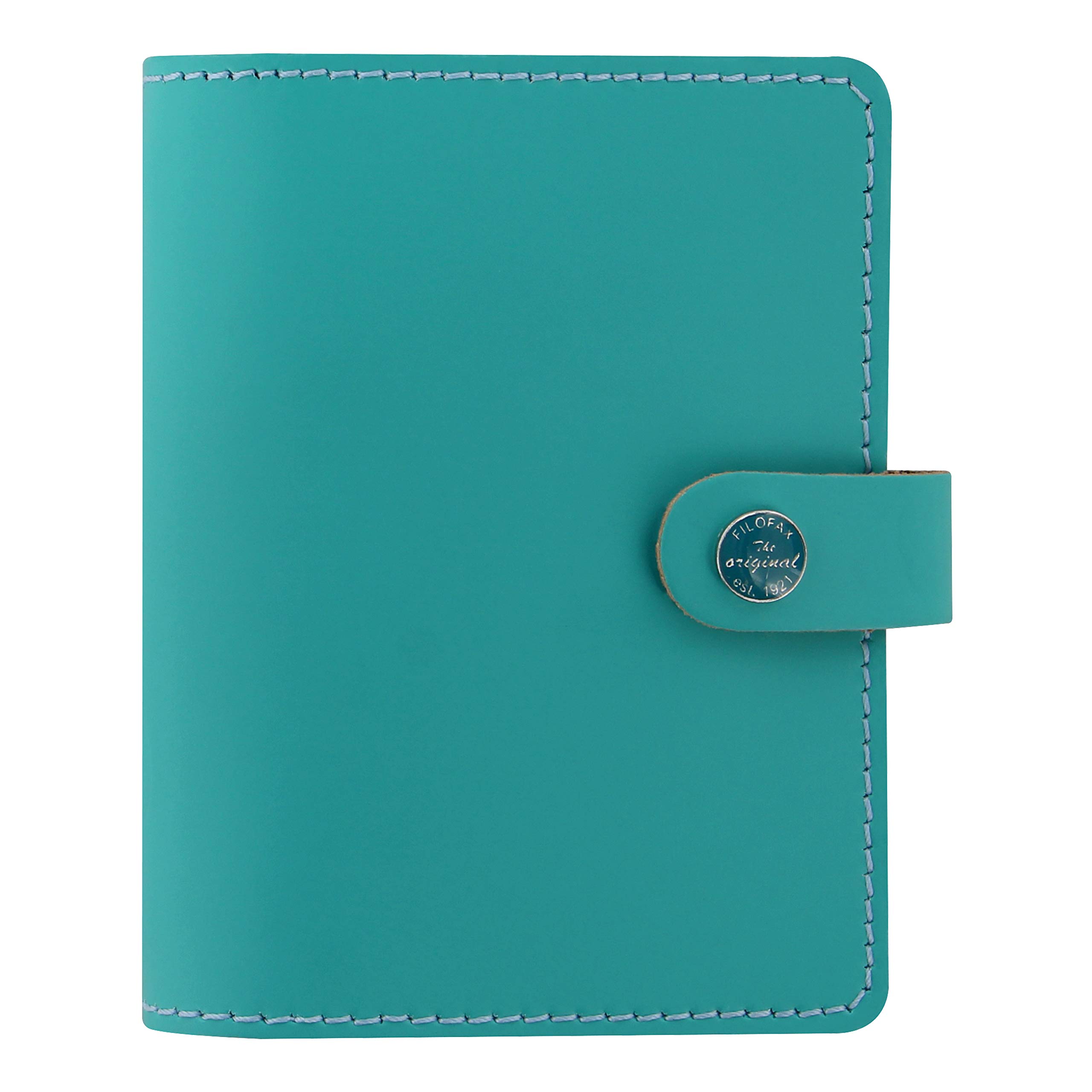 Filofax The Original, Pocket Organizer, 4.75 x 3.25 inches, Turquoise (C026084-20)