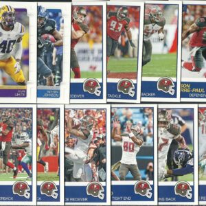 2014, 2015, 2016, 2017, 2018, 2019 Panini Score Football Tampa Bay Buccaneers 6 Team Set Lot 79 Cards Gift Pack W/Drafted Rookies