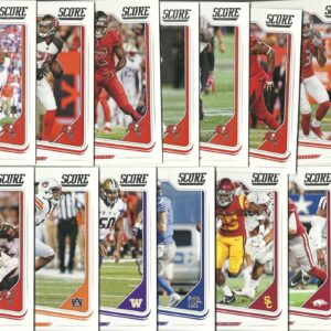 2014, 2015, 2016, 2017, 2018, 2019 Panini Score Football Tampa Bay Buccaneers 6 Team Set Lot 79 Cards Gift Pack W/Drafted Rookies