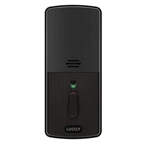 Lockly Secure Pro, Wi-Fi Smart Deadbolt, Keyless Entry Door Lock, PIN Genie® Keypad, 3D Biometric Fingerprint Sensor, Auto Lock - Venetian Bronze (PGD728WVB)