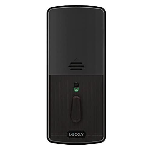 Lockly Secure Pro, Wi-Fi Smart Deadbolt, Keyless Entry Door Lock, PIN Genie® Keypad, 3D Biometric Fingerprint Sensor, Auto Lock - Venetian Bronze (PGD728WVB)