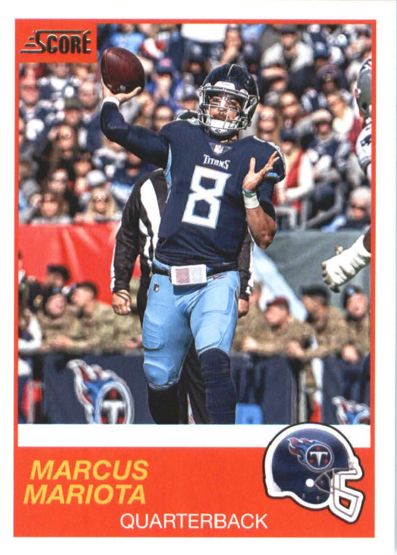 2019 Score #72 Marcus Mariota Titans NFL Football Card NM-MT