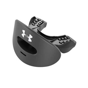 under armour air lip guard for football, full mouth protection, compatible with braces, instant fit