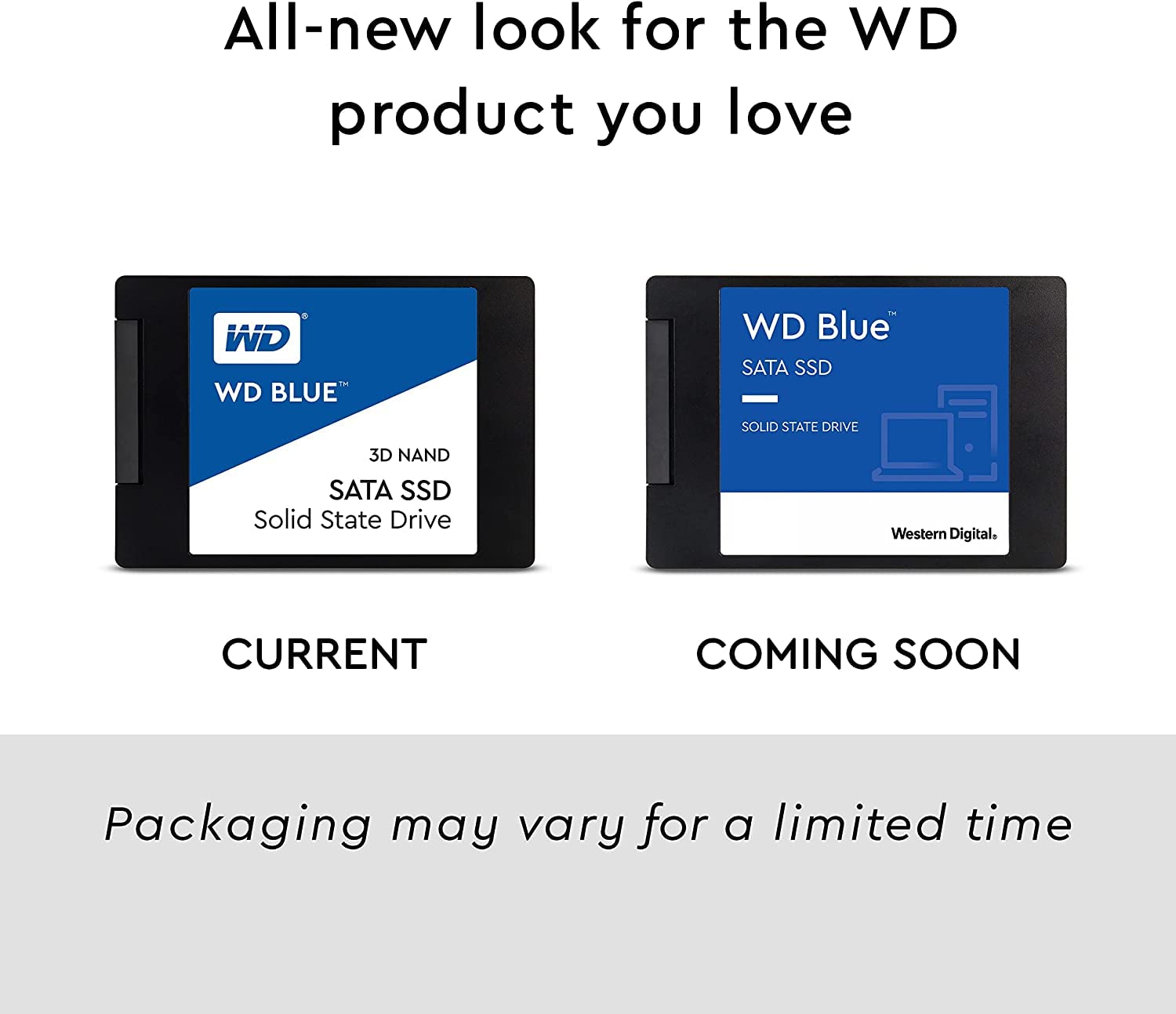 WD Blue 2TB 3D NAND SATA III 2.5" Internal SSD