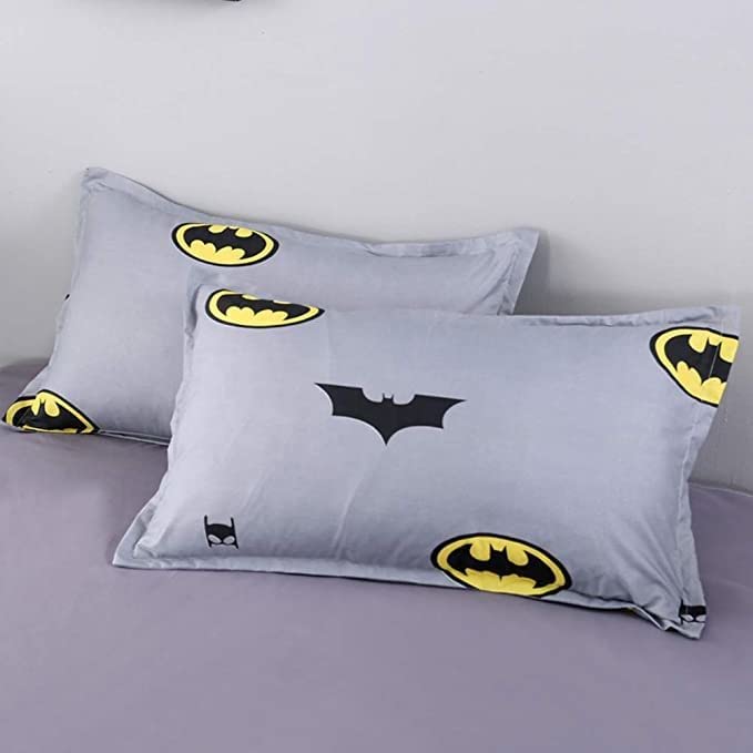 Vefadisa Bat Kids Duvet Cover Set Twin Size Printed Bat Animal Bedding Cover Set Zipper Closure Soft for Kids Boys Teens Bedroom Decor 1 Duvet Cover 2 Pillowcase (No Comforter)