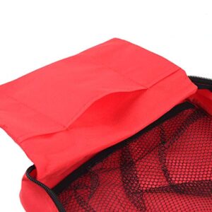 PAXLAMB First Aid Bag First Aid Kit Empty Medical Storage Bag Red Trauma Bag for Emergency First Aid Kits Car Workshop Cycling Outdoors (Red 1PC)