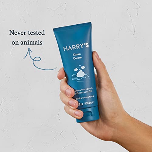 Harry's Shaving Cream - Shaving Cream for Men with Eucalyptus - 2 pack (3.4 oz)