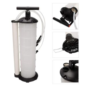 SUPERFASTRACING Oil Fluid Extractor 6.5L Manual Vacuum Fuel Petrol Pump Transfer Syphon Suction