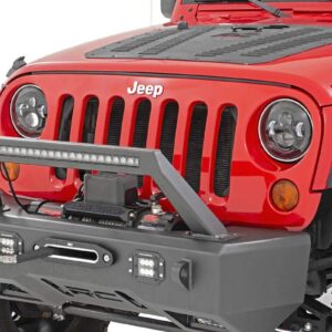 Rough Country LED Headlights 7" Round for 2007-2018 Jeep Wrangler JK - RCH5000