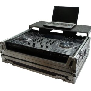 Harmony Audio HCMCX9000LT Flight Glide Laptop Stand DJ Custom Case Compatible with Denon Prime 4