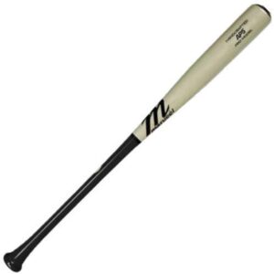 marucci ap5 pro model maple wood baseball bat, black/natural, 33"