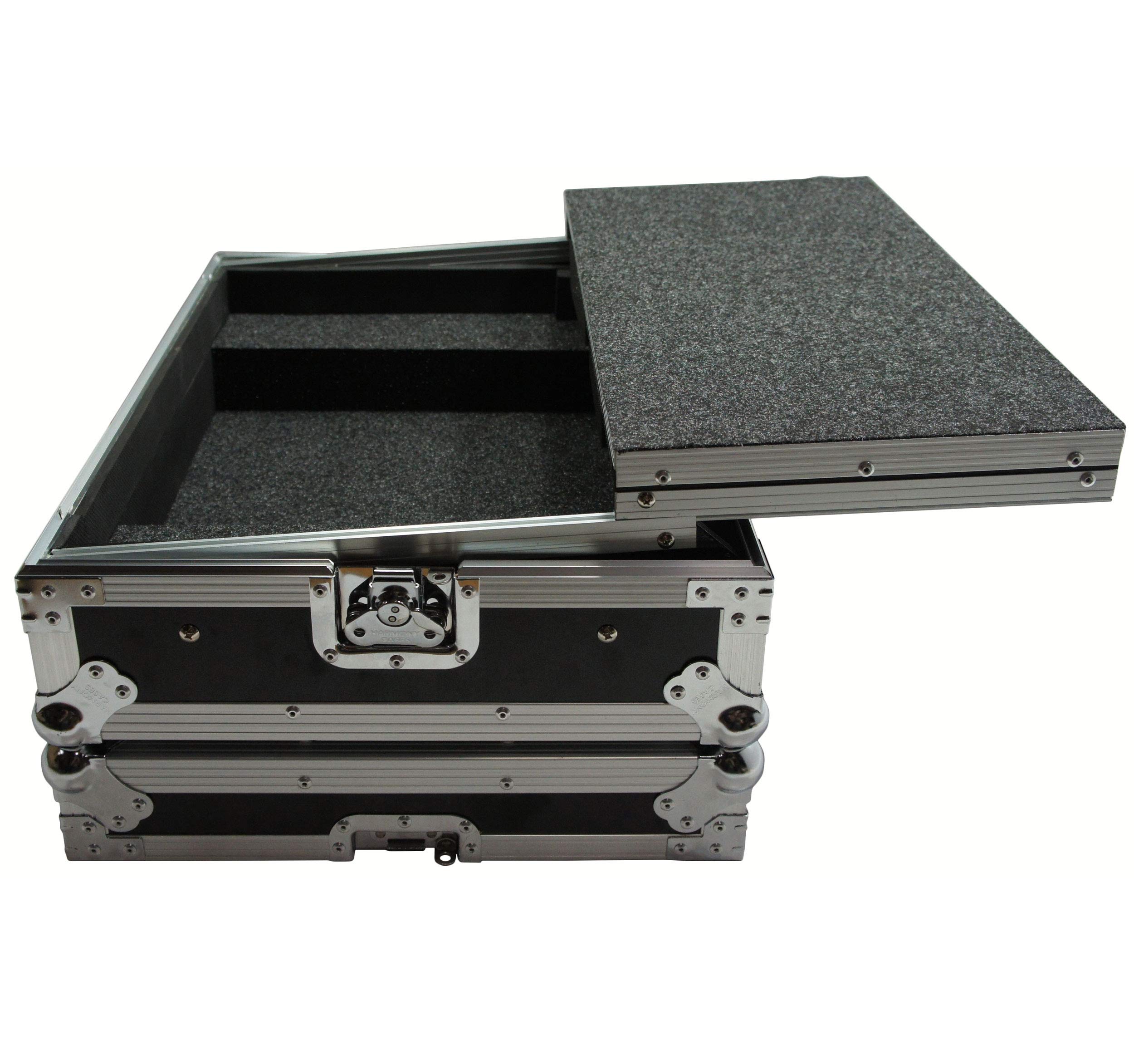 Harmony Audio HCNS6IILT Flight Glide Laptop Stand DJ Custom Case Compatible with Numark NS6 II