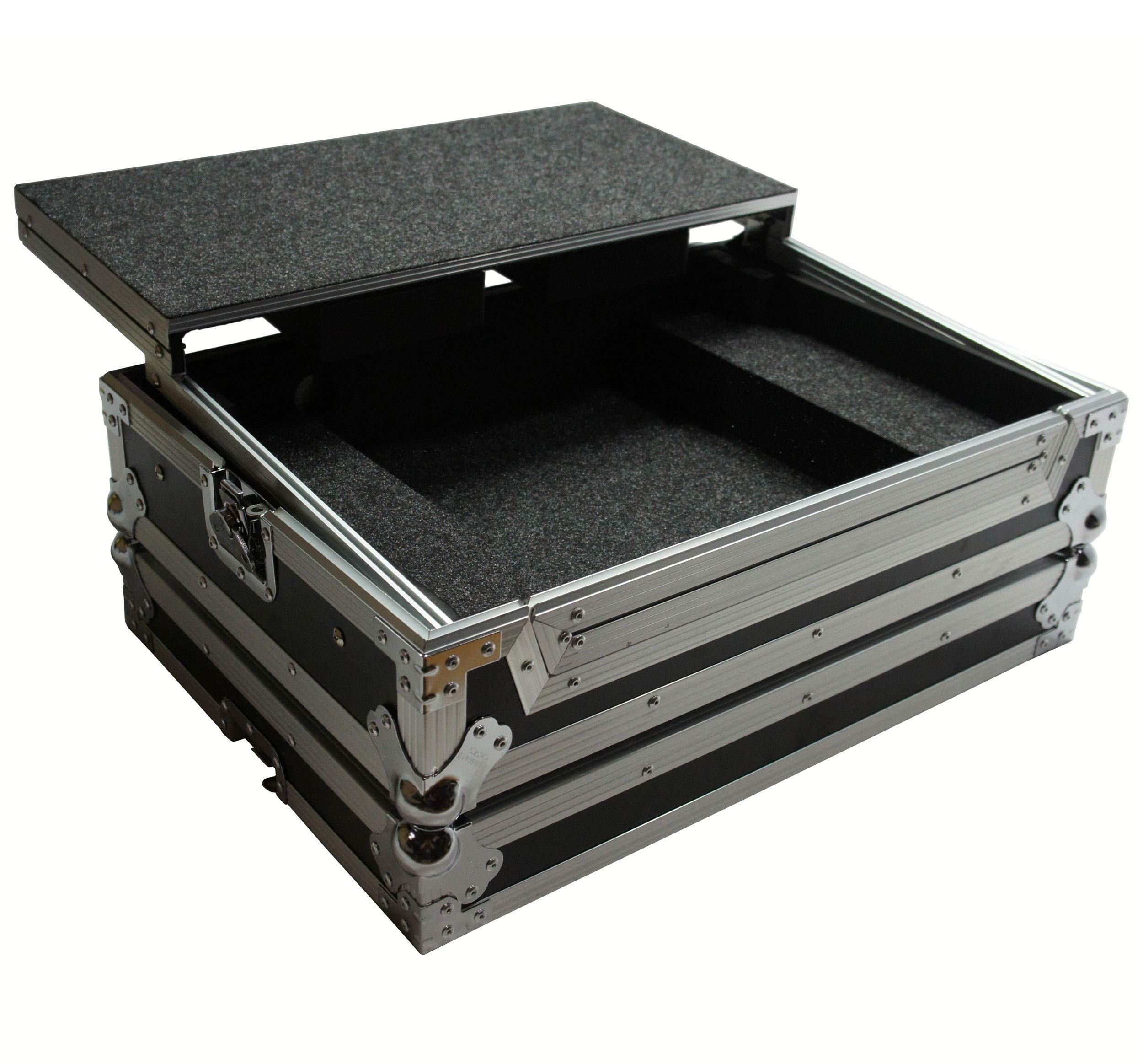 Harmony Audio HCNS6IILT Flight Glide Laptop Stand DJ Custom Case Compatible with Numark NS6 II