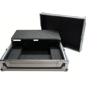 Harmony Audio HCNS6IILT Flight Glide Laptop Stand DJ Custom Case Compatible with Numark NS6 II