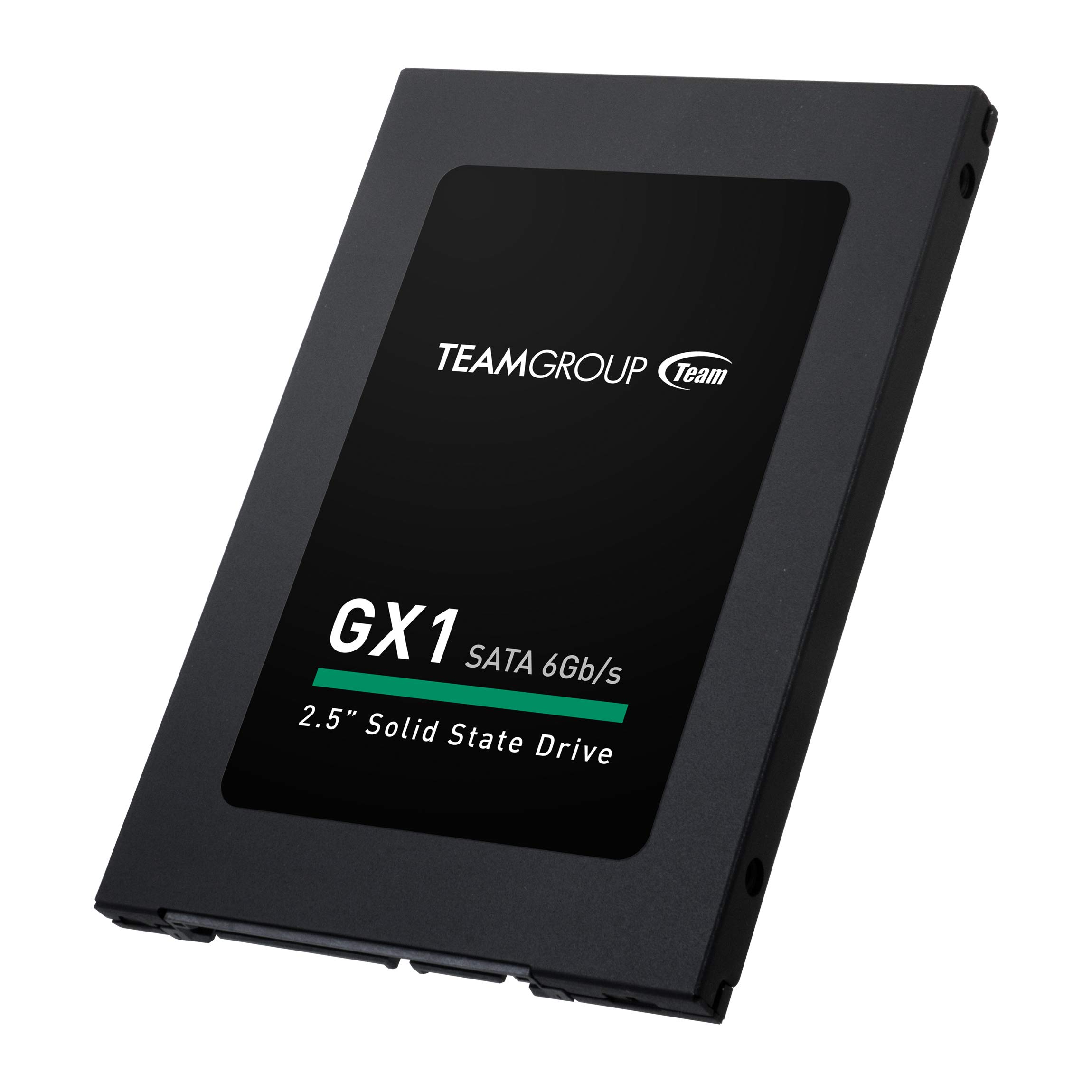 TEAMGROUP GX1 480GB 3D NAND TLC 2.5 Inch SATA III Internal Solid State Drive SSD (Read Speed up to 530 MB/s) Compatible with Laptop & PC Desktop T253X1480G0C101