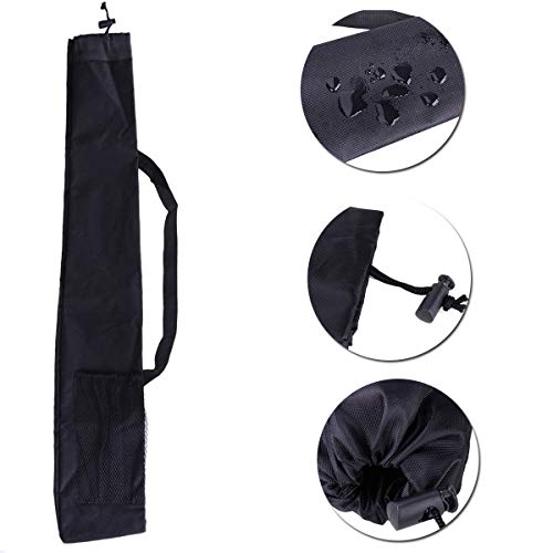 LIOOBO Foldable Alpenstocks Sticks Storage Bag Carrying Bag for Walking Stick Trekking Hiking Poles