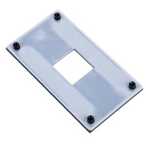 Wendry CPU Heatsink Bracket Backplane Backplate Iron Plate have Good Heat Dissipation for Intel AMD/AM2/3/2+/3+