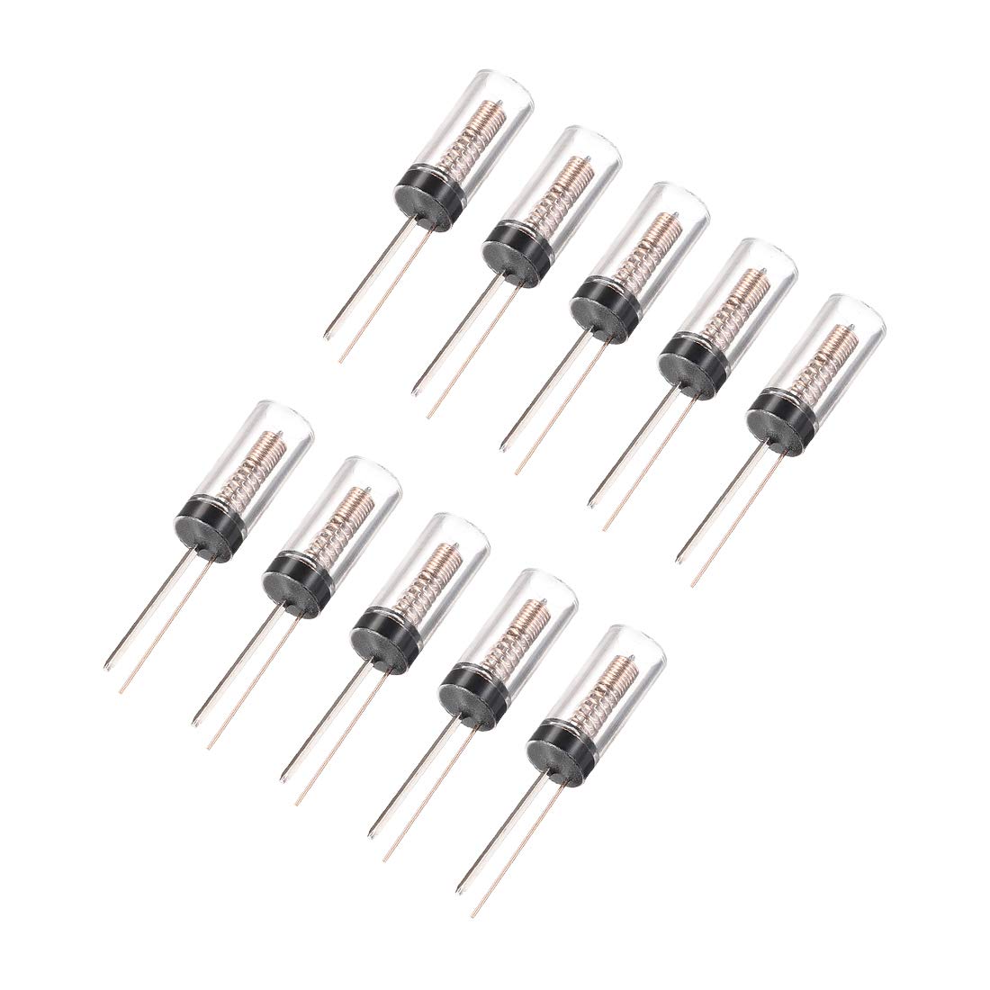 uxcell SW-18030 Retarded Sensitivity Spring Electronic Vibration Sensor Switch 10Pcs