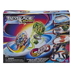 Hasbro Beyblade Burst Rise Hypersphere Vertical Drop Battle Set - Complete Set with Beystadium, 2 Battling Top Toys & 2 Launchers, Ages 8 & Up