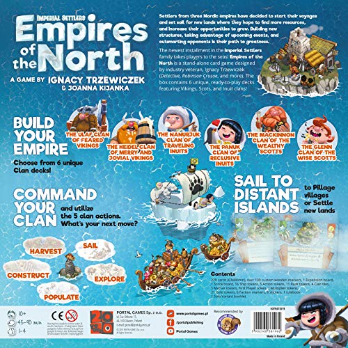 Portal Games Imperial Settlers Empires of The North