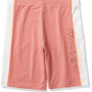 adidas Originals Boy's Cycling Shorts Tactile Rose/White Large