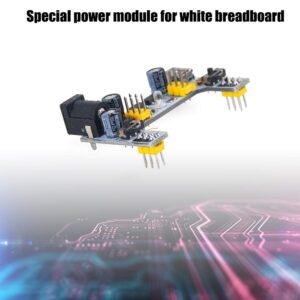 KOOBOOK 2Pcs Upgraded K2 MB-102 MB102 Breadboard Power Supply Module 3.3V 5V for Arduino